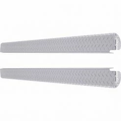 Dee Zee Brite-Tread Wrap Side Bed Caps, 6 in. x 88 in., Silver, DZ 21995
