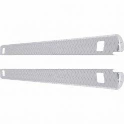 Dee Zee Brite-Tread Wrap Side Bed Caps, 6 in. x 88 in., Silver, DZ 31982
