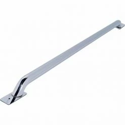 Dee Zee Stainless Steel Side Rails, 1-9/10 in. dia. x 69-1/2 in., Silver, DZ 99601