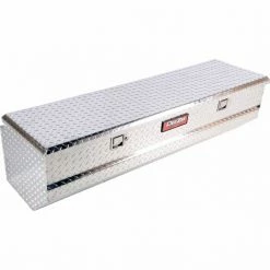 Dee Zee Red Label 56 in. Truck Utility Chest, 8.9 cu. ft., 19 x 17 in. Front, 12.375/6.625 x 13.1 in./10.468 in. Side, DZ 8556