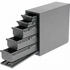 Dee Zee Wheel Well Tool Box with Drawers, 1.9 cu. ft., Texture Black, DZ 95D