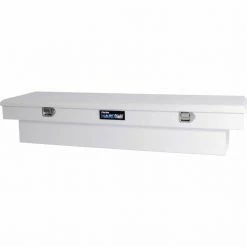 Dee Zee Hardware Series Single-Lid Crossover Tool Box, 8.4 cu. ft., Wrinkle White, DZ 8170S