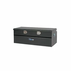 Dee Zee Hardware Series Black Steel 56 in. Truck Utility Chest, DZ 8556FSB